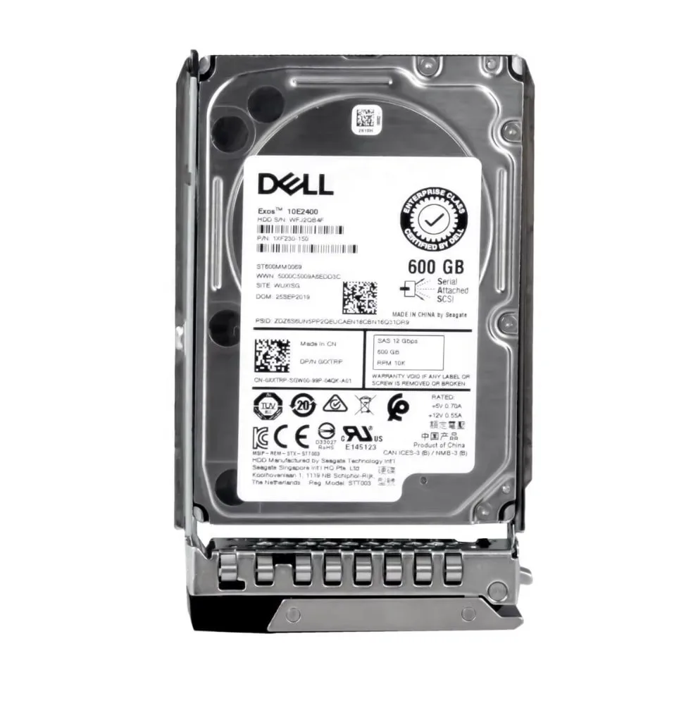 Dell 1XF230-150 600GB SAS 10K 12Gbps 2,5" SFF | P/N: 0XXTRP